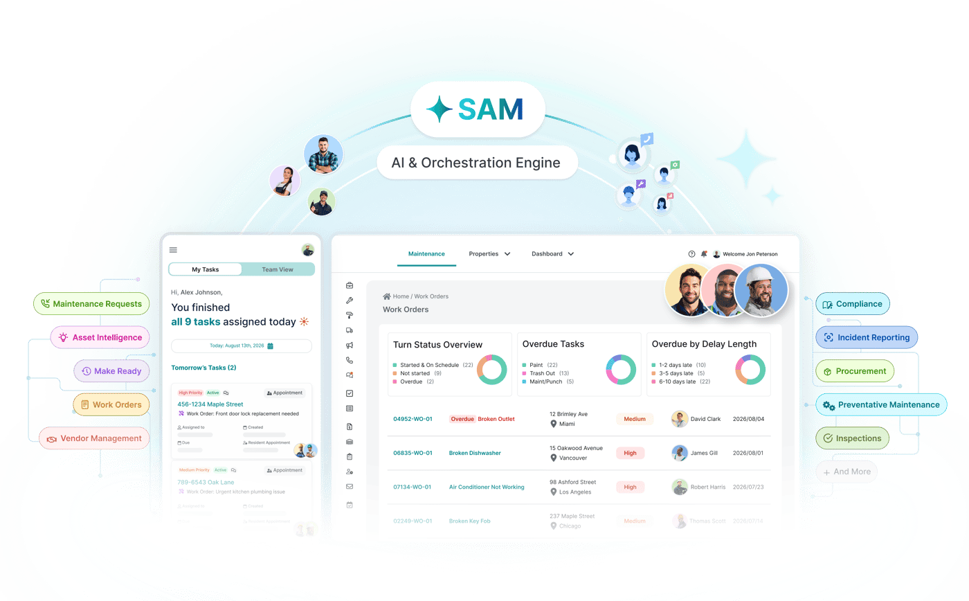 SAM AI & Orchestration Engine